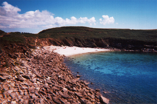 Photo de Kermorvan, zone primée par le Conservatoire du littoral