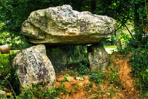 Pen ar Run, photo du Dolmen pas Pascal Lando