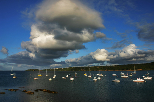 Photo d'un port en Bretagne