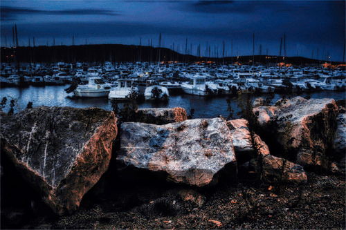 Photographie du port de Crozon Morgat